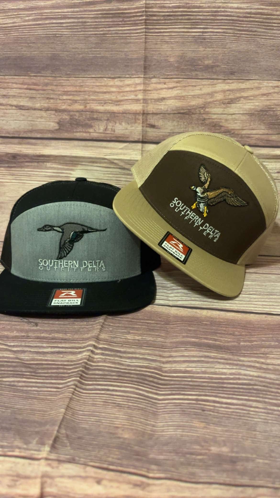 SDO Hat 5 Panel Black/Grey
