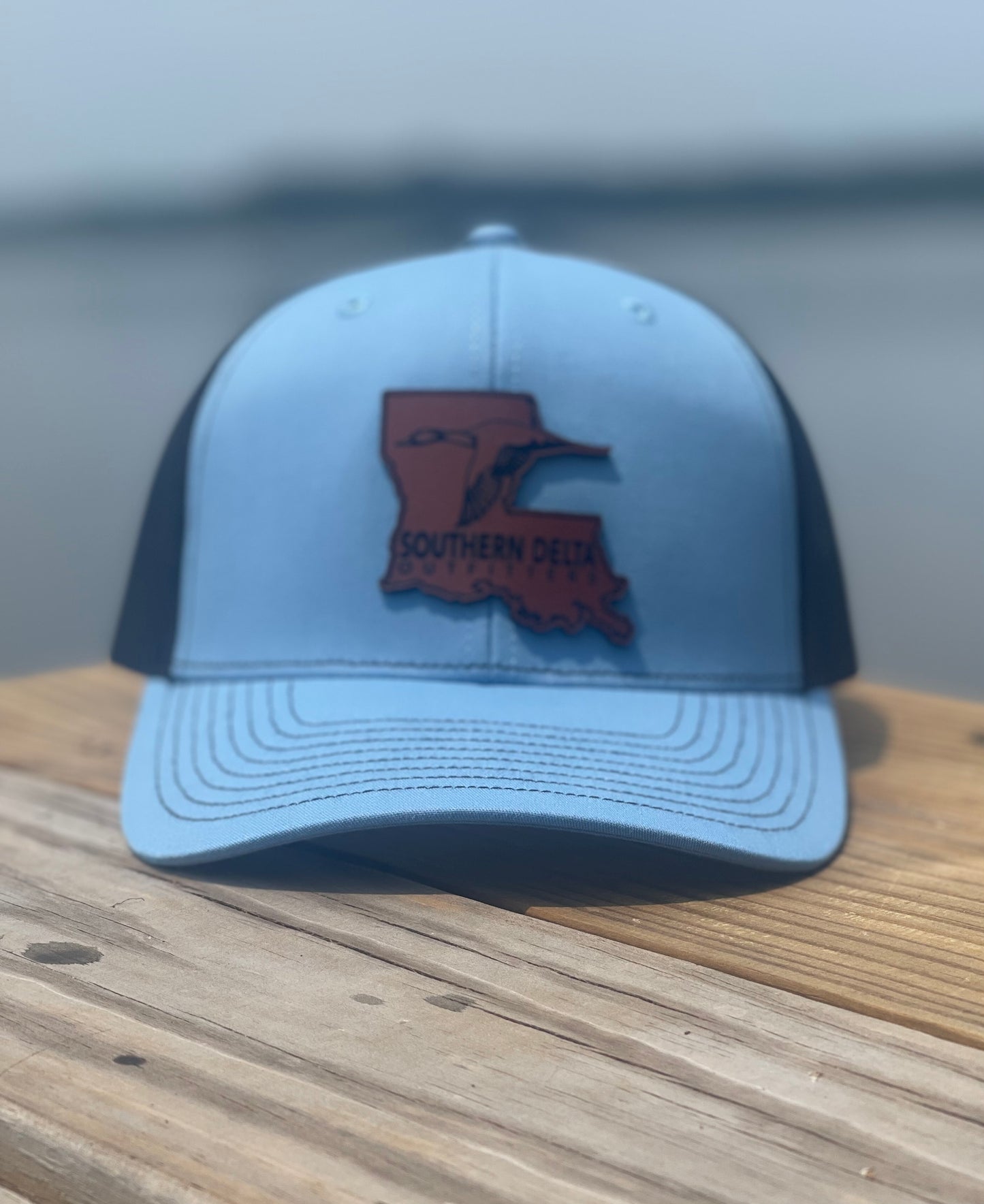 Louisiana Light Blue Edition Leather Patch 🐊