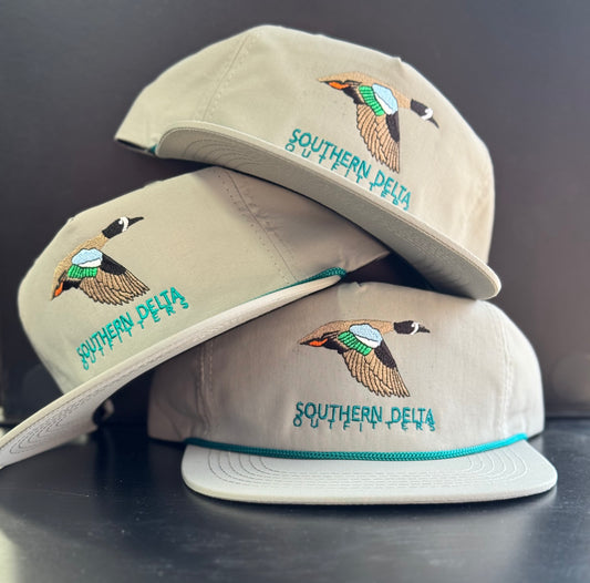SDO Bluewing Teal Grey/Aqua Rope Hat