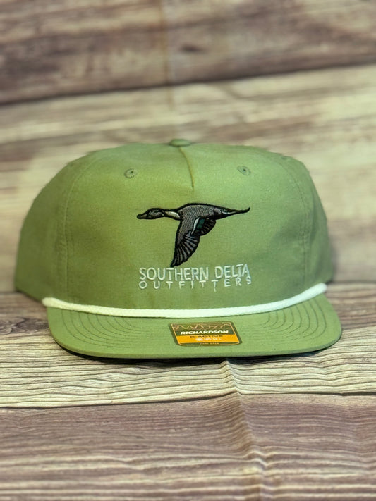 SDO Sage/White Rope Hat