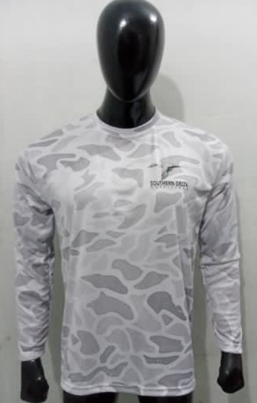 SDO Snow Camo Dri Fit Long Sleeve Shirt