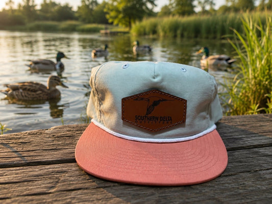 SDO Rope Leather Patch Hat