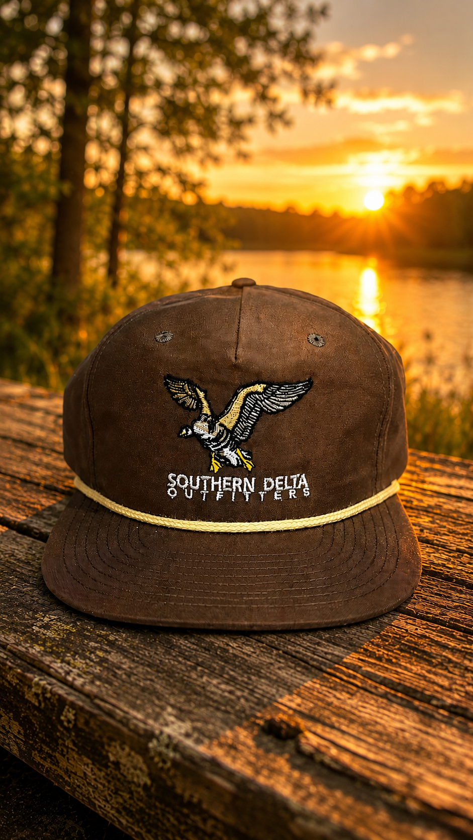 SDO Specklebelly Brown/Khaki Rope Hat