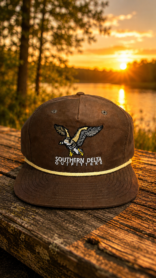 SDO Specklebelly Brown/Khaki Rope Hat