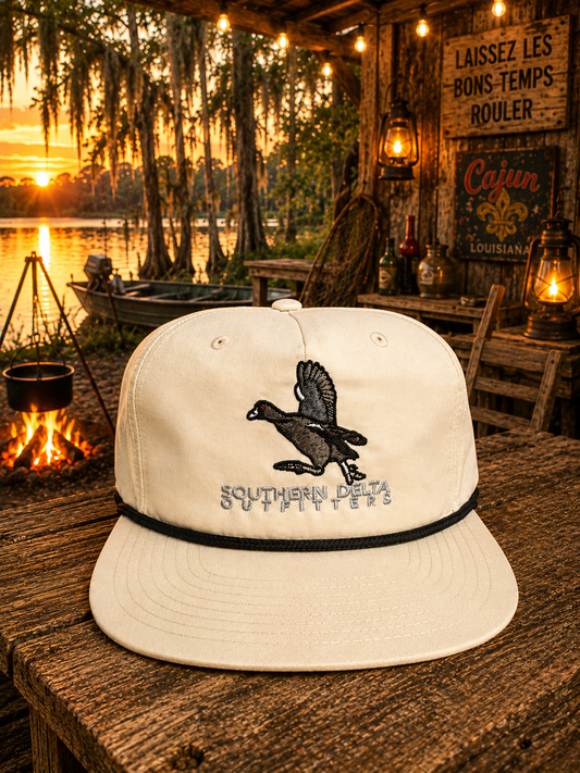 SDO Coot Birch/Black Rope Hat