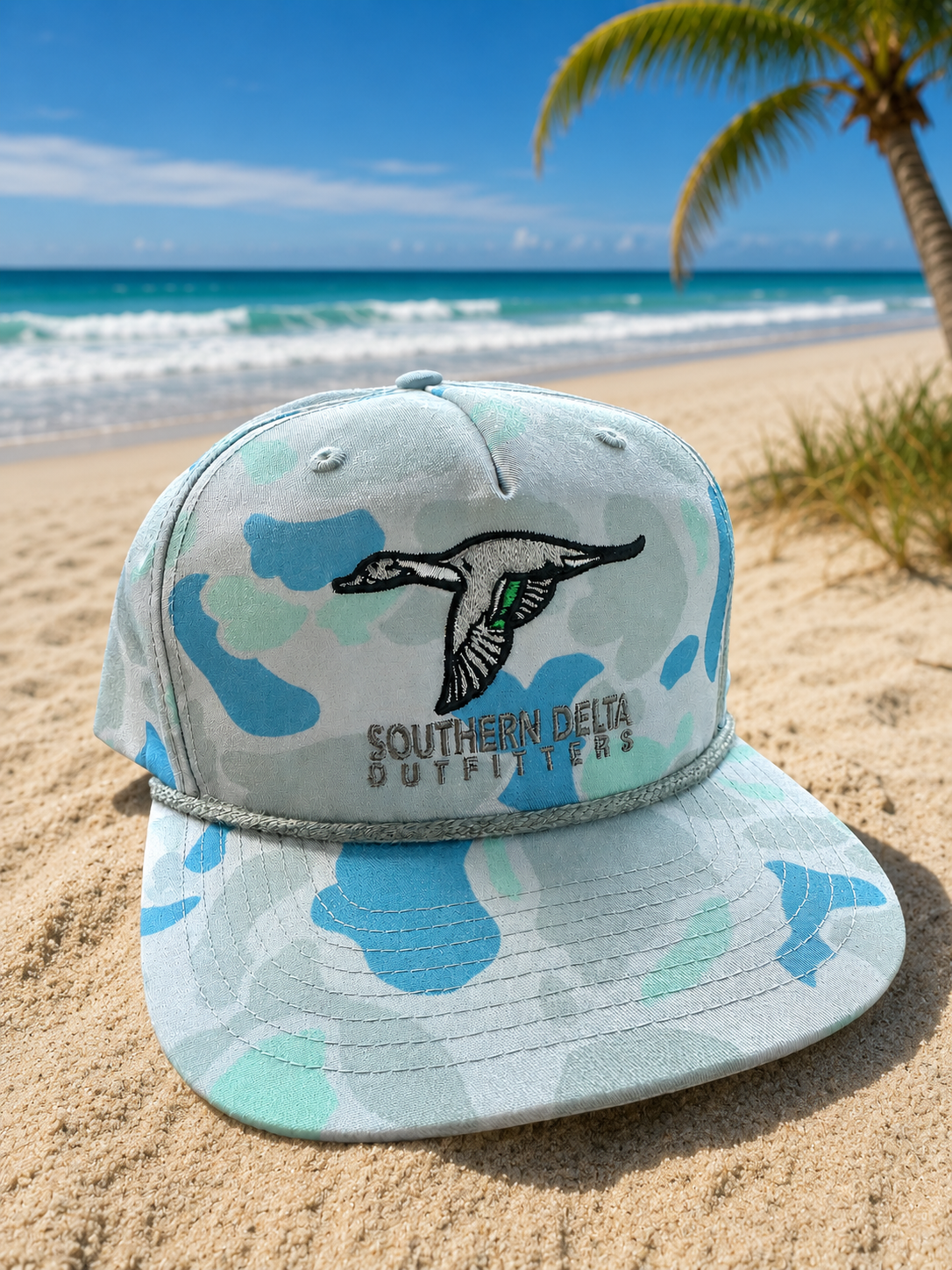 SDO Saltwater Camo Pintail Rope Hat
