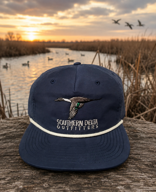 SDO Navy/White Rope Hat