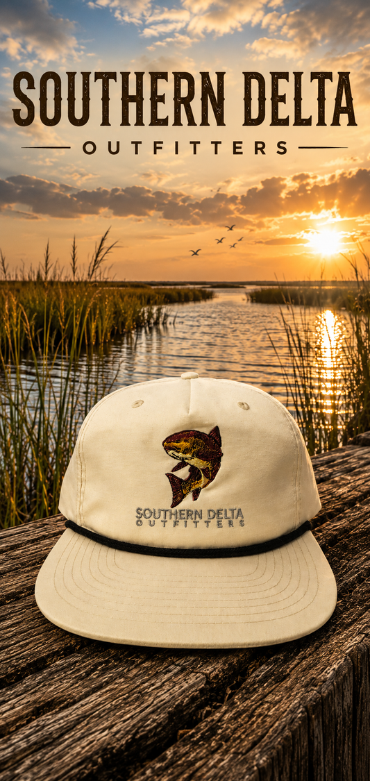 SDO Redfish Birch/Black Rope Hat