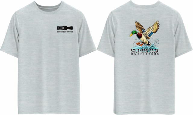 Mallard SDO Heather White T-Shirt